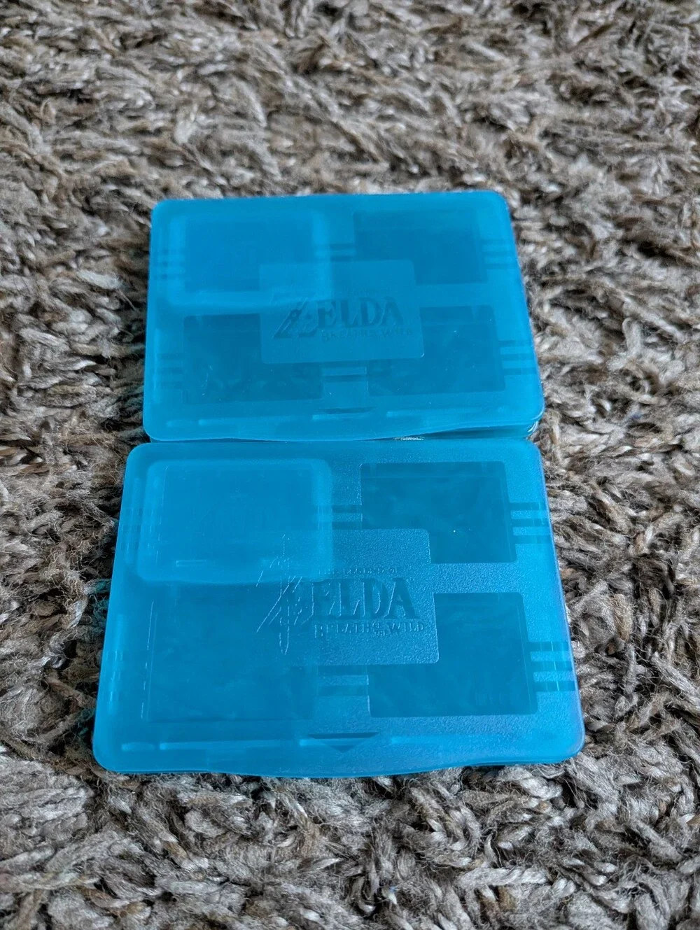 Zelda Breath Of The Wild Nintendo Switch Blue Carry Case Game Protection